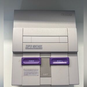 Original Super Nintendo Entertainment System